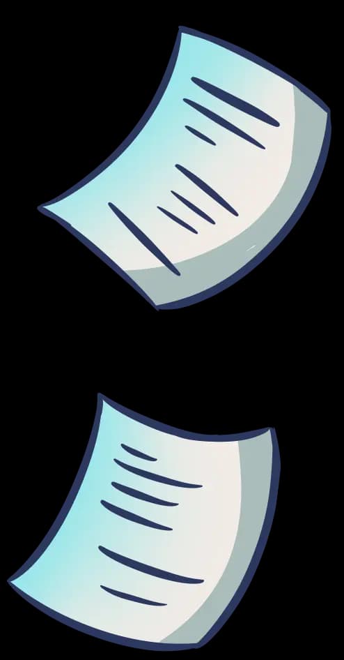paper left